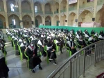حضور پرشور بسیج کارمندی فاطمه الزهرا آموزشکده فنی دختران میبددر گردان کوثر 2