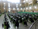 حضور پرشور بسیج کارمندی فاطمه الزهرا آموزشکده فنی دختران میبددر گردان کوثر 5