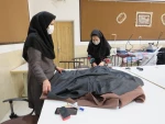 برگزاری کلاسهای دروس عملی وتئوری -عملی در دومین روز از تشکیل کلاسها  به صورت حضوری در اموزشکده فنی دختران میبد 7