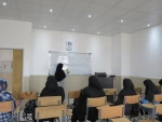 حضور پرشور دانشجویان دروس عملی وتئوری -عملی در آموزشکده فنی دختران میبد 3