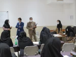 بازدید نماینده هیأت نظارت و ارزیابی دانشگاه فنی و حرفه ای کشور از آموزشکده فنی دختران میبد 2