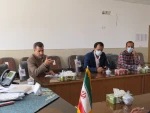 بازدید نماینده هیأت نظارت و ارزیابی دانشگاه فنی و حرفه ای کشور از آموزشکده فنی دختران میبد 6