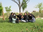 حضور پرشور دانشجویان بومی وغیر بومی در آموزشکده فنی دختران میبد 2