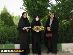 خوش آمد گویی به دانشجویان در اولین هفته حضور دانشجویان بومی وغیر بومی در کنار هم در آموزشکده فنی دختران میبد 3
