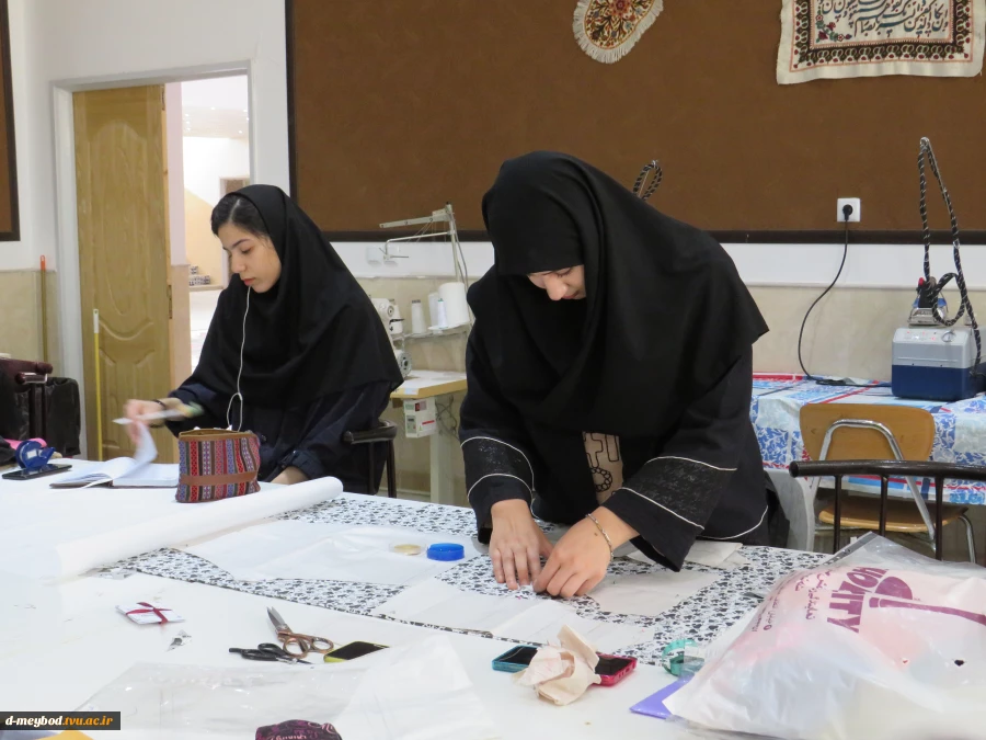 پویایی ونشاط دانشجویان آموزشکده فنی دختران میبد با بازگشایی خوابگاه به روایت تصویر 7