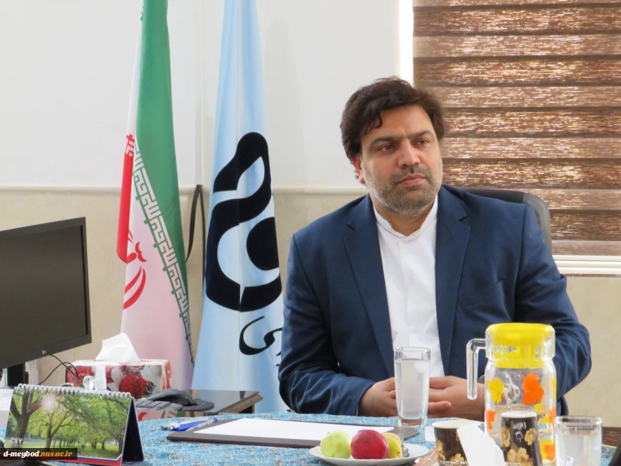 بازدید دکتر خسرویان، رئیس دانشگاه فنی و حرفه ای کشور از مرکز آموزشکده فنی دختران میبد 2