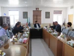 بازدید دکتر خسرویان، رئیس دانشگاه فنی و حرفه ای کشور از مرکز آموزشکده فنی دختران میبد 4