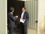 بازدیدمهندس رفیعی و مهندس زاده زکی از آموزشکده فنی دختران میبد 3