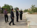 بازدیدمهندس رفیعی و مهندس زاد زکی از آموزشکده فنی دختران میبد 2