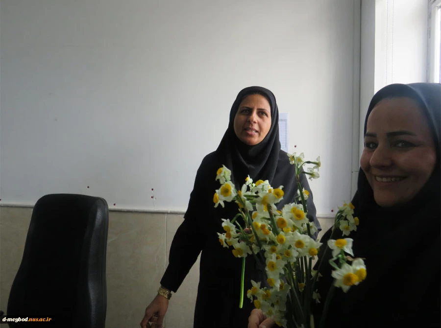 برگزاری مراسم تقدیر وتشکر از بانوان کارمند آموزشکده دختران میبد 7