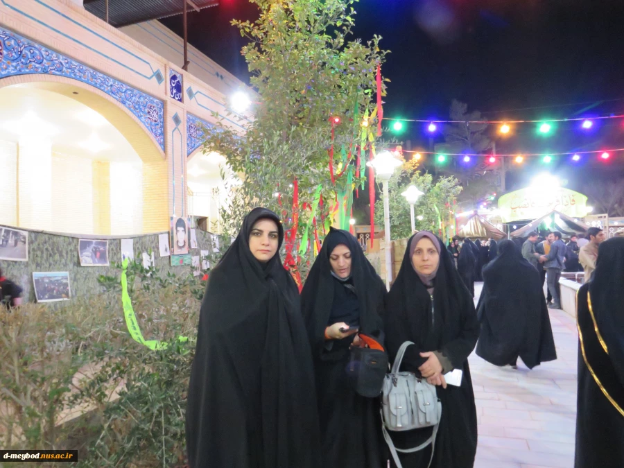 حضور پرشور دانشجویان آموزشکده فنی دختران میبددرپنجمین یادواره شهید آرمان اله وردی 3