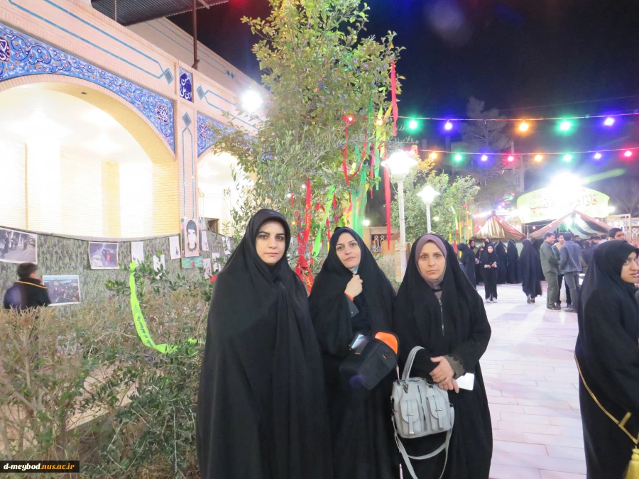 حضور پرشور دانشجویان آموزشکده فنی دختران میبددرپنجمین یادواره شهید آرمان اله وردی 4