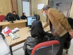 بازدید دانشجویان آموزشکده فنی دختران میبداز خبرگزاری ایرنا یزد 3
