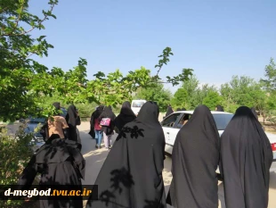 وداعی شیرین با شهیدگمنام در آموزشکده فنی دختران میبد 9
