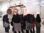 بازدید دانشجویان رشته سرامیک از کارخانه لعاب 2