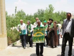 میزبانی پرچم رضوی وخادمیاران امام رضا (ع) ذر آموزشکده فنی دختران میبد 2