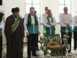 میزبانی پرچم رضوی وخادمیاران امام رضا (ع) ذر آموزشکده فنی دختران میبد 2