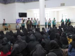 میزبانی پرچم رضوی وخادمیاران امام رضا (ع) ذر آموزشکده فنی دختران میبد 2