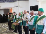 میزبانی پرچم رضوی وخادمیاران امام رضا (ع) ذر آموزشکده فنی دختران میبد 2