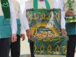 میزبانی پرچم رضوی وخادمیاران امام رضا (ع) ذر آموزشکده فنی دختران میبد 2