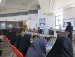 برگزاری جلسه کارگروههای آموزشی با حضورمسئولین استانی در آموزشکده فنی دختران میبد 7