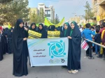 حضور پرشور اساتید،کارمندان ودانشجویان آموزشکده فنی دختران میبد در راهپیمایی روز ۱۳ آبان 4