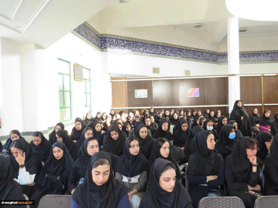 برگزاری جلسه توجیهی دانشجویان نوورود در آموزشکده فنی دختران میبد 5