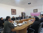 برگزاری جلسه کمیته تخصصی پوشاک در آموزشکده فنی دختران میبد 4