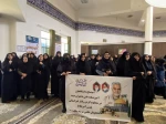 تجمع دانشجویان،اساتیدوکارکنان آموزشکده فنی دختران میبد در اعلام همبستگی با دانشگاهیان آمریکایی و اروپایی در حمایت از مردم مظلوم فلسطین 2