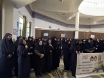 تجمع دانشجویان،اساتیدوکارکنان آموزشکده فنی دختران میبد در اعلام همبستگی با دانشگاهیان آمریکایی و اروپایی در حمایت از مردم مظلوم فلسطین 4