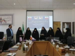 مراسم تکریم و معارفۀ فرماندۀ بسیج دانشجویی درآموزشکده ملی مهارت دختران میبد  3