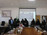 مراسم تکریم و معارفۀ فرماندۀ بسیج دانشجویی درآموزشکده ملی مهارت دختران میبد  6