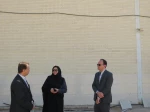بازدید دکتر محتشمی ودکترمستقل چی از آموزشکده ملی مهارت دختران میبد 6
