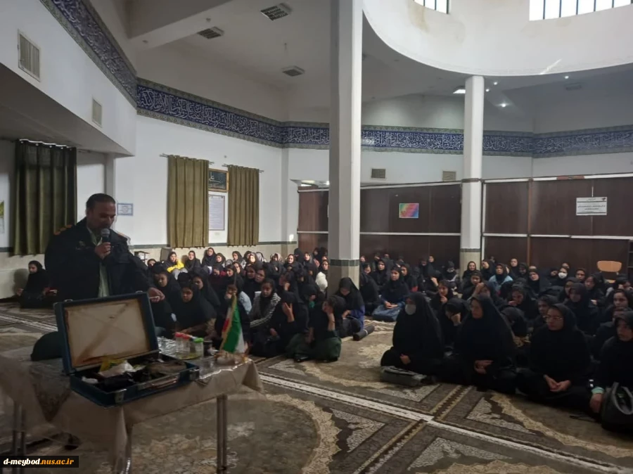 همایش دانشجو،جوانان و آسیب های اجتماعی در دانشگاه ملی مهارت واحد دختران میبد 6