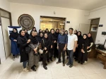 بازدید دانشجویان دانشگاه ملی مهارت ـ واحد دختران میبد از دفتر خبرگزاری ایرنا 5