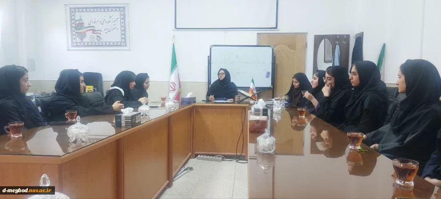 برگزاری جلسه شورای صنفی دانشجویی در دانشگاه ملی مهارت واحد دختران میبد 3