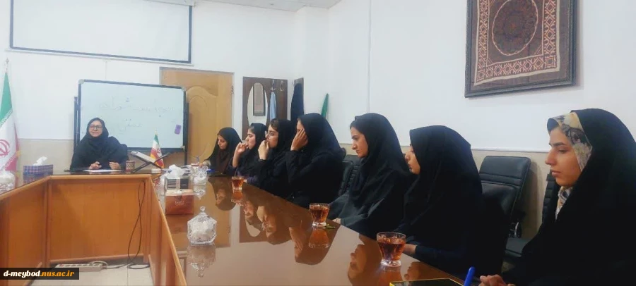 برگزاری جلسه شورای صنفی دانشجویی در دانشگاه ملی مهارت واحد دختران میبد 5
