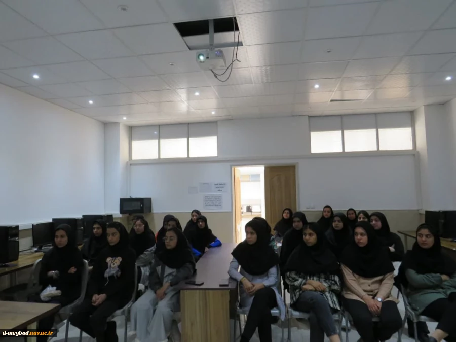 برگزاری سمینار "شخصیت شناسی در طراحی لباس " به مناسبت هفته کارآفرینی، در دانشگاه ملی مهارت واحد دختران میبد 5