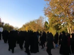 وداعی سخت و شیرین با شهید گمنام در آموزشکده ملی مهارت دختران میبد 8