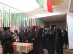 وداعی سخت و شیرین با شهید گمنام در آموزشکده ملی مهارت دختران میبد 9