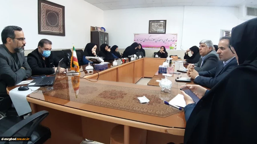 برگزاری شورای آموزشی در آموزشکده ملی مهارت دختران میبد 2
