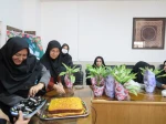 مراسم تکریم و تجلیل از بانوان شاغل در آموزشکده  ملی مهارت دختران میبد در سالروز میلاد حضرت زهرا (س) 
 10