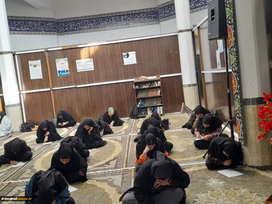 واحد فرهنگی دانشگاه ملی مهارت واحد دختران میبد برگزار می کند. 6
