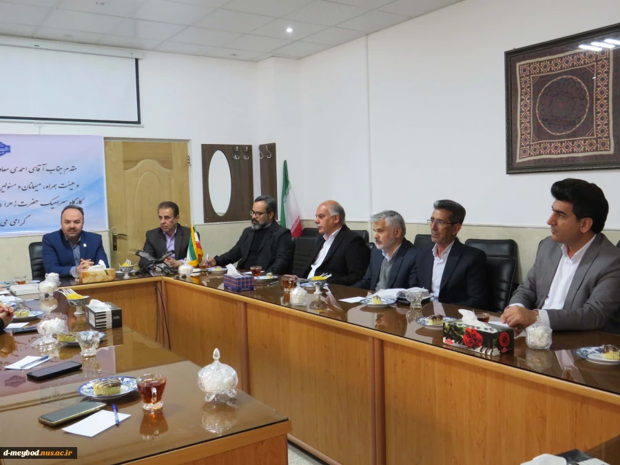 حضور دکتر احمدی معاونت پژوهشی دانشگاه ملی مهارت با رؤسای مراکز دانشگاه ملی مهارت استان یزد 7