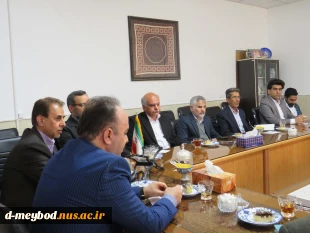 حضور دکتر احمدی معاونت پژوهشی دانشگاه ملی مهارت با رؤسای مراکز دانشگاه ملی مهارت استان یزد 8
