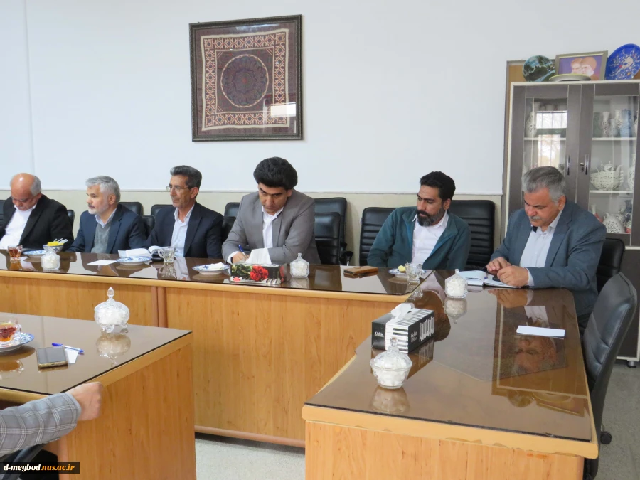 حضور دکتر احمدی معاونت پژوهشی دانشگاه ملی مهارت با رؤسای مراکز دانشگاه ملی مهارت استان یزد 11