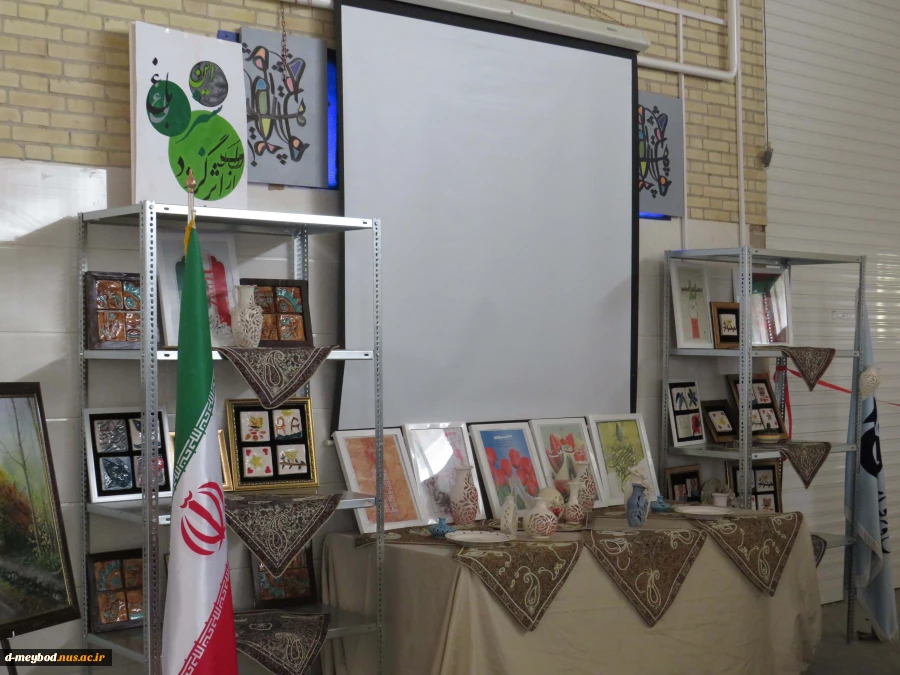 برگزاری مراسم آیین لفتتاح کارگاه سرامیک حضرت زهرا (س) در آموزشکده ملی مهارت دختران میبد 2