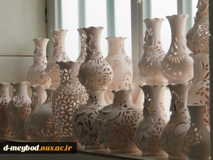 برگزاری مراسم آیین لفتتاح کارگاه سرامیک حضرت زهرا (س) در آموزشکده ملی مهارت دختران میبد 6