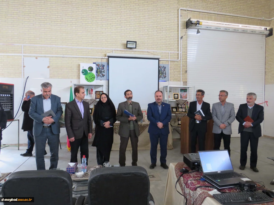 برگزاری مراسم آیین لفتتاح کارگاه سرامیک حضرت زهرا (س) در آموزشکده ملی مهارت دختران میبد 4