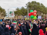 حضور پرشورکارمندان آموزشکده ملی مهارت دختران میبد در راهپیمایی ۲۲ بهمن ماه1403 2